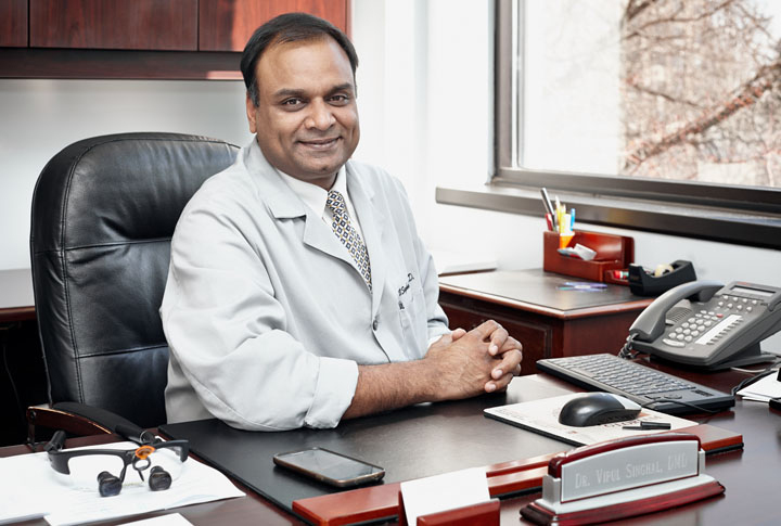 Meet Dr Vipul Singhal DMD, FICD, FACD - Arlington Heights Dentist - Arlington Heights Dentist Cosmetic and Family Dentistry